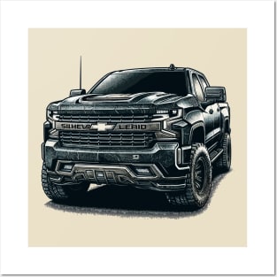 Chevrolet Silverado Posters and Art